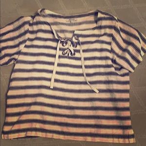 Madewell Lace Up Sailing Top ⛵️
